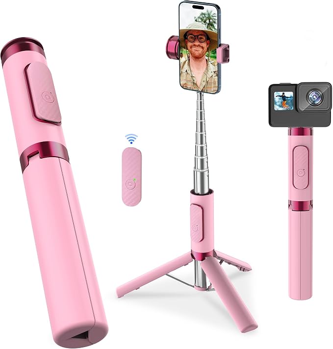 Selfie Stick Tripod, Foldable Cellphone Tripod by dashcam
