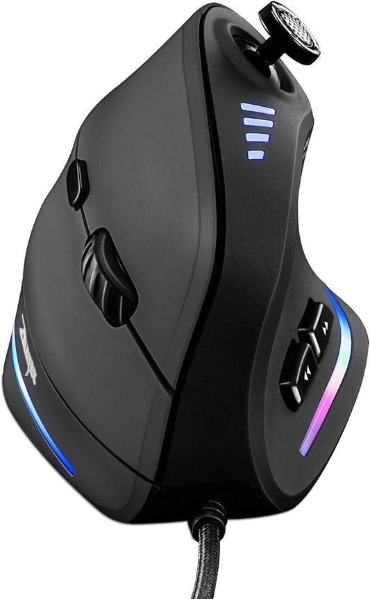 TRELC Gaming Mouse with 5 D Rocker, Ergonomic Mouse with 10000 DPI/11 by TRELC