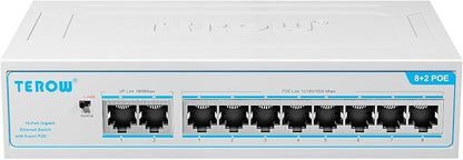 PoE+ Ethernet Switch, IEEE802.3af/at, Desktop/Wall Mount, - Image 2