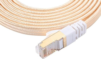 DanYee Cat 8 Ethernet Cable, Nylon Braided 6.5ft CAT8 High Speed Professional - Image 7