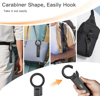 Magnetic Phone Tripod Stand for iPhone, Adjustable and Foldable Mini Pocket - Image 4