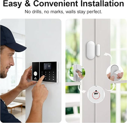 Wireless Alarm System for Home Security, WiFi+GSM/4G - Image 3