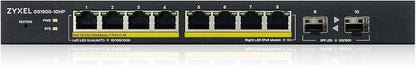 Zyxel 8 Port PoE Switch | Smart Managed | Gigabit Network Ethernet Switch | 8X - Image 2