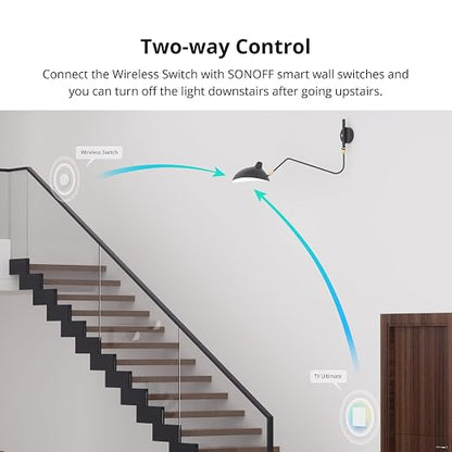 SONOFF Zigbee Switch, SNZB-01P Wireless Push Button, Supports to Create Smart - Image 7