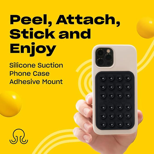 Classic MAX - Silicone Suction Phone Case Adhesive Mount - Hands-Free, Strong - Image 2