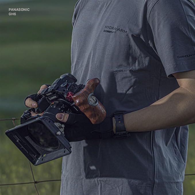 Tilta Advanced Left Side Wooden Handle | Black Walnut Wood & Aluminum Alloy - Image 9
