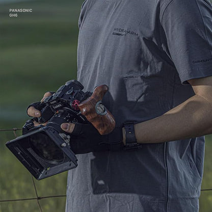 Tilta Advanced Left Side Wooden Handle | Black Walnut Wood & Aluminum Alloy - Image 9