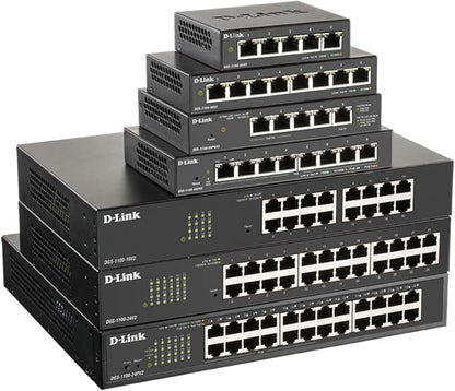 D-Link 8-Port Gigabit Smart Managed PoE+ Ethernet Switch, IGMP Snooping - Image 7
