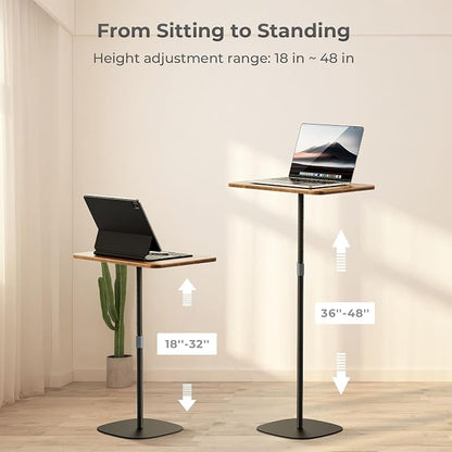 Portable Laptop Floor Stand, Bedside/Sofa Table - Image 3