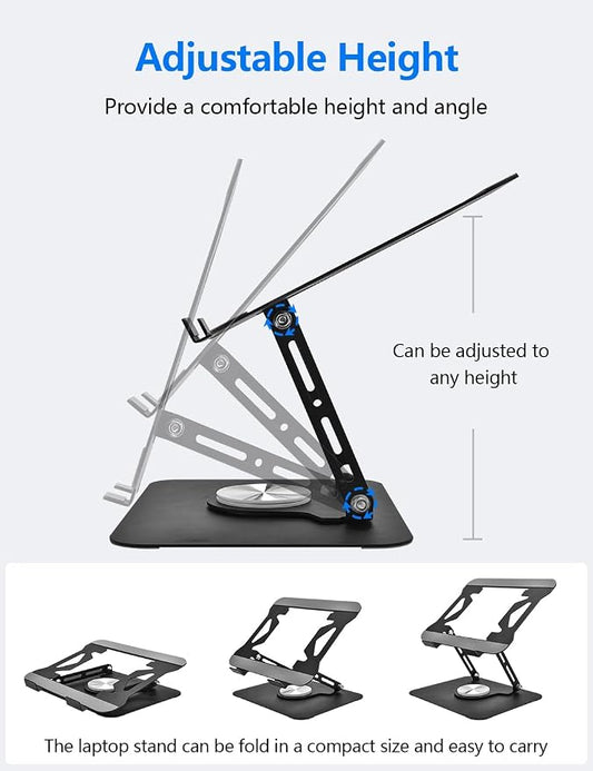 Laptop Stand for Desk, Adjustable Computer Stand - Image 2
