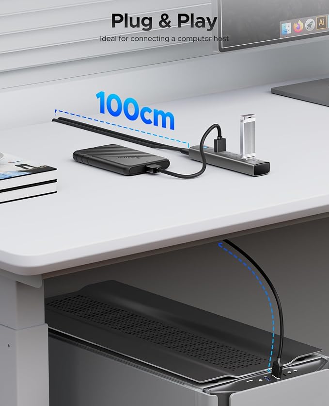 ORICO Aluminum 7-Port USB Hub - Image 5