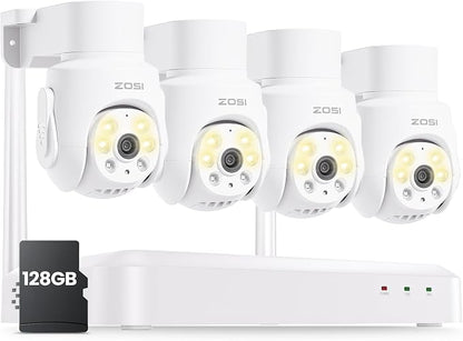 ZOSI 8 Channel 3K Wi-Fi 6 Security Camera System by ZOSI