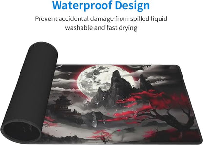 Extended Gaming Mouse Pad, Large Desk Mat XL Anime Mouse Pad Waterproof - Image 3