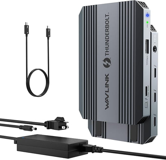 Thunderbolt 4 Hub, WAVLINK USB C Hub by WAVLINK%C2%AE