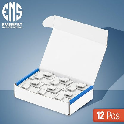 Everest RJ45 CAT6 Keystone Coupler in White - Image 2