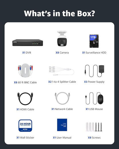 ANNKE Home Wired Camera Security System - Image 8