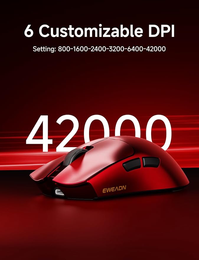 S9 Ultra Wireless Gaming Mouse, 59G Ergonomic Computer Mouse, Triple Modes - Image 5