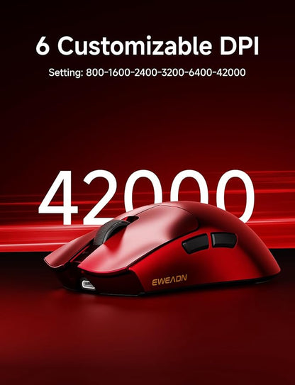 S9 Ultra Wireless Gaming Mouse, 59G Ergonomic Computer Mouse, Triple Modes - Image 5