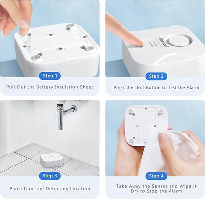Geevon 3 Pack Water Leak Detectors - Image 8