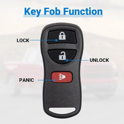 Key Fob Keyless Entry Remote Compatible - Image 5