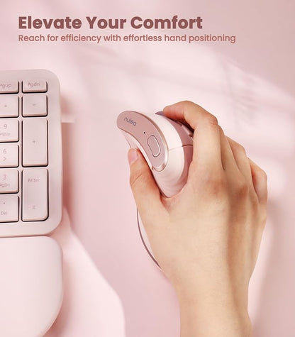 Nulea M510 Vertical Mouse Wireless, Ergonomic Mouse - Image 7