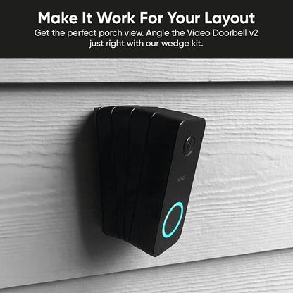 Doorbell Camera v2 + Wedge Kit, 2K Smart Video Doorbell - Image 5