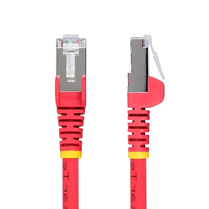 StarTech.com 1ft Red CAT6a Ethernet Cable, Snagless RJ45, 100W PoE++, 27AWG - Image 2