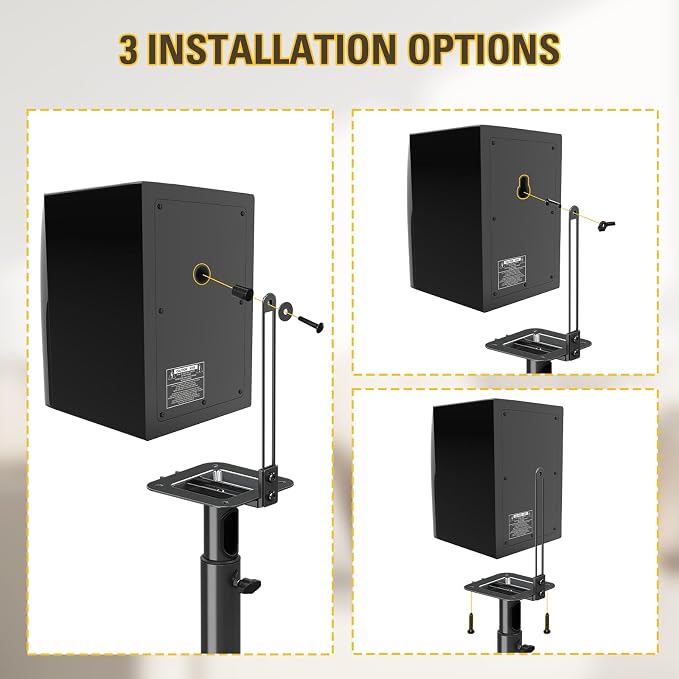Mounting Dream Speaker Stands Height Adjustable - Image 6