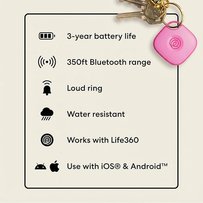 Life360 Tile - Bluetooth Tracker, Keys Finder and Item Locator - Image 8