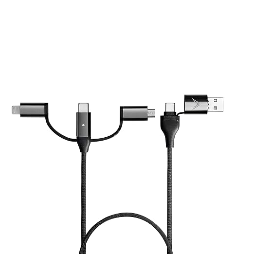 Futurizta Tech Zeus-X 6 in 1 Universal Multi Cable Fast Charging 60W Laptop PD by FuturiztaTech