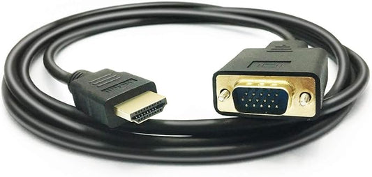 HDMI to VGA Cable, 1080P HDMI Male to VGA Male M/M Video Converter Cord VGA by PeoTRIOL