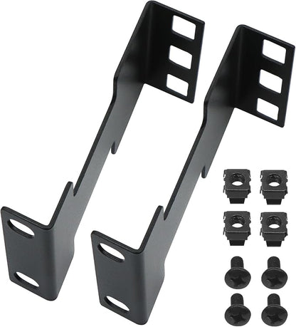 4 Pcs Server Rack Depth Extender, 1U Recessed Rack Extender Deep Mount Adapter - Image 7