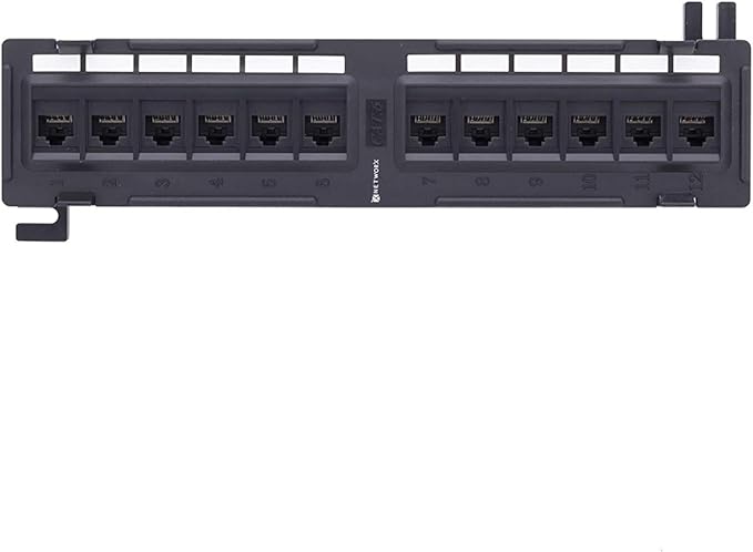 Networx Wallmount 12 Port Network Patch Panel by Networx