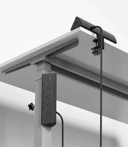 Jgstkcity Desk Clamp Power Strip, 20W Fast Charging Station, Surge Protector - Image 6