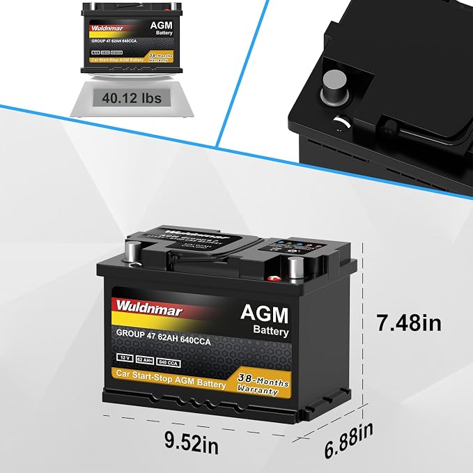 G47 12V Automotive Lead-Acid Battery – Superior Starting Power - Image 5