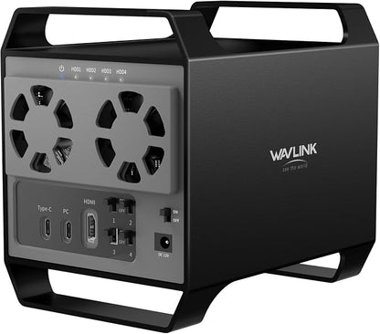 WAVLINK 4-Bay Hard Drive Enclosure by WAVLINK%C2%AE