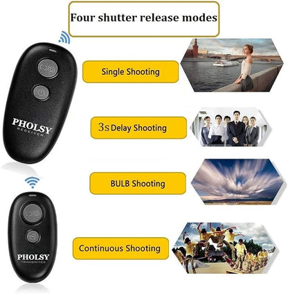 PHOLSY Wireless Shutter Release Camera Remote Compatible - Image 3