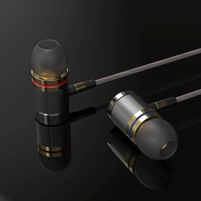Betron YSM1000 Earphones in Ear Headphones Wired 3.5mm Jack Tangle-Free Cable - Image 9