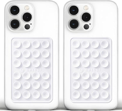 Anteel Medium-Sized Silicone Suction Phone Case Adhesive Mount, Enhanced by JingJinYY