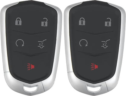 X AUTOHAUX 2pcs 433MHz HYQ2EB Replacement Keyless Entry Remote Car Key Fob by XAUTOHAUX