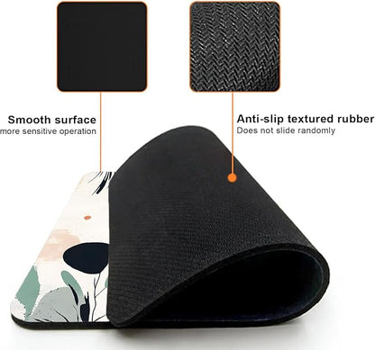 Mouse Pad, Cute Aesthetics Art Boho Mouse Pads - Image 3