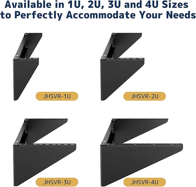 2U Vertical Wall Mount Rack - Image 6