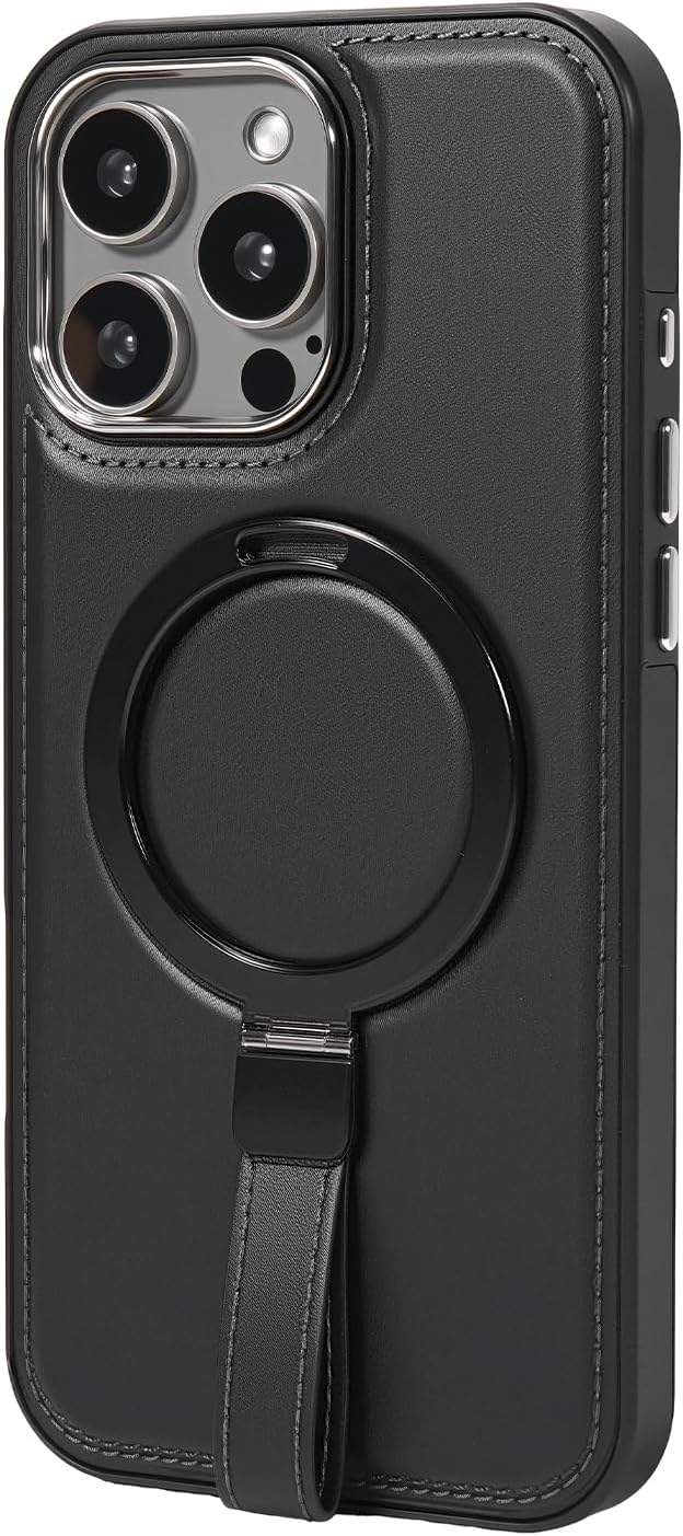 Leather Case, Suitable for iPhone 16 Pro Max Case, Invisible Magnetic Design - Image 9