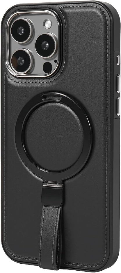 Leather Case, Suitable for iPhone 15 Pro Max Case, Invisible Magnetic Design - Image 9
