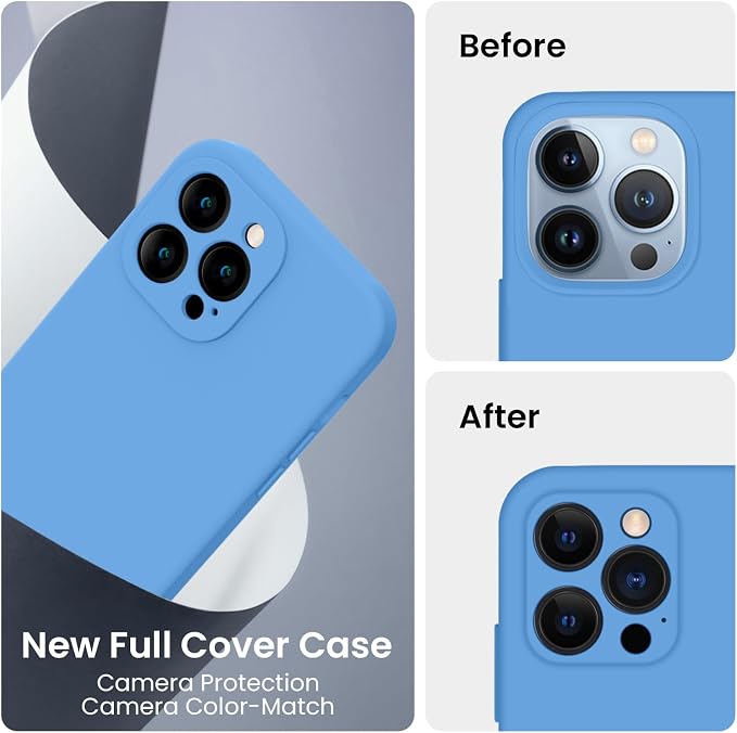 FireNova Designed for iPhone 13 Pro Case, Silicone Upgraded Phone Case with - Image 3
