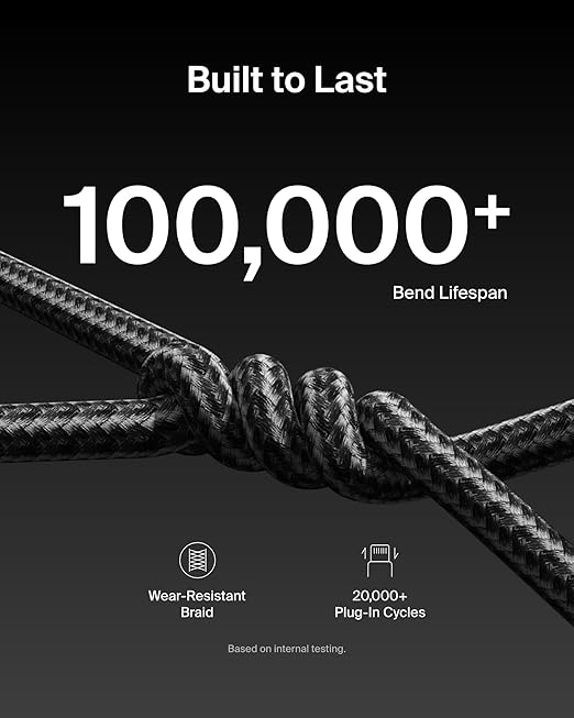 Belkin USB C to USB C Cable ​2-Pack, 240W - Image 3