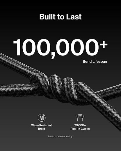 Belkin USB C to USB C Cable ​2-Pack, 240W - Image 3