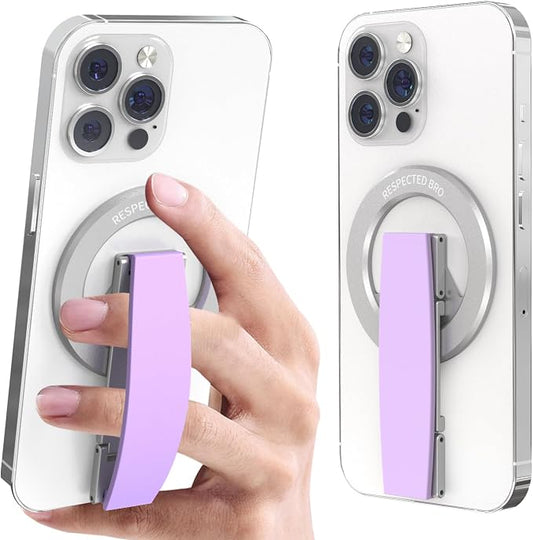 RESPECTED-BRO-Magnetic-Phone-Grip-Stand, Magnetic Phone Ring Holder Kickstand by RespectedBro