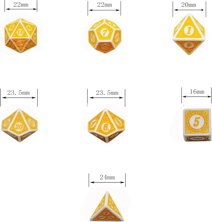 SmartDealsPro Retro Polyhedral Dice Sets - Image 4