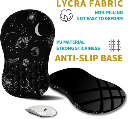 Hokafenle Ergonomic Mouse Pad Wrist Support, Wrist Rest Mousepad - Image 5
